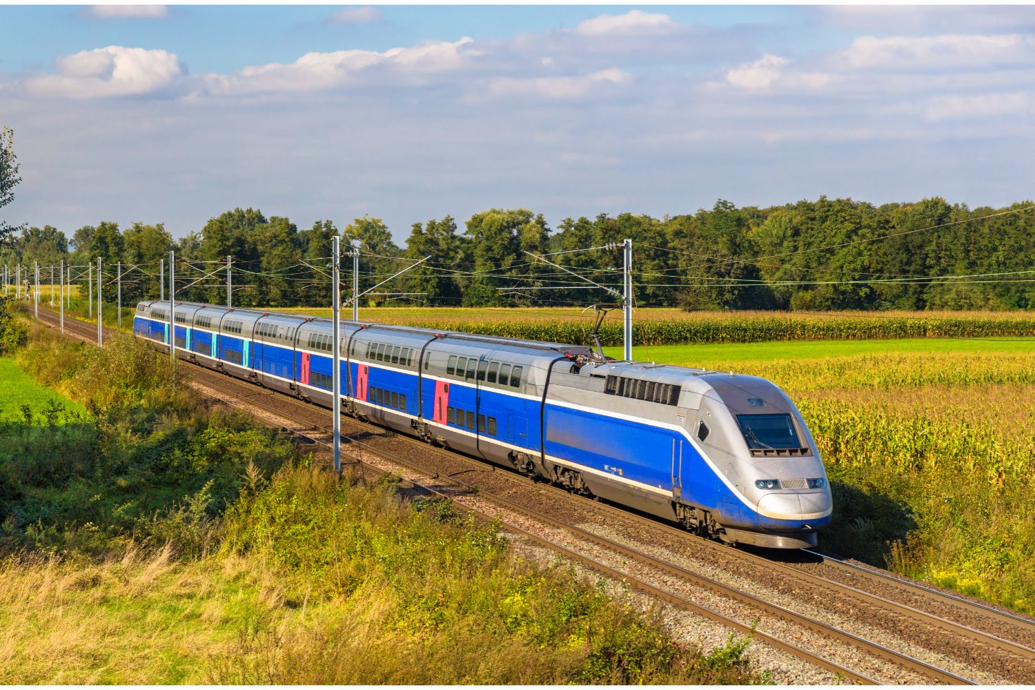 train grande vitesse entre Paris, Orléans, Clermont et Lyon